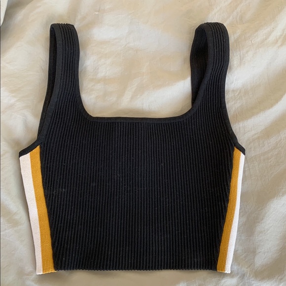 Aritzia Bavarian Sculpt (Arjun) Cropped Knit Tank